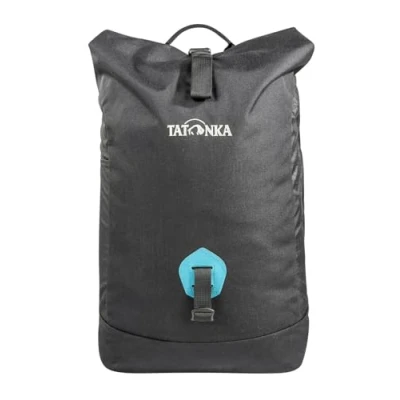 Abbildung von Tatonka 25l Daypack Grip Rolltop Pack S Rucksack mit Rollverschluss und 15&quot; Laptopfach Tagesrucksack 25 Liter (lime), 50 x 28 13 cm, Schwarz
