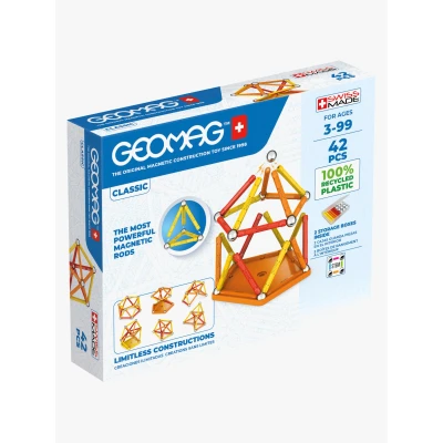 Abbildung von Geomag™ Magnetspielbausteine »GEOMAG™ Classic, Recycled«, (42 St.), aus recyceltem Material; Made in Europe