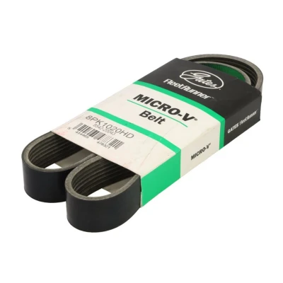 Abbildung von GATES 8PK1020HD Keilrippenriemen 1020 8 Polyester, EPDM (Ethylen Propylen Dien Kautschuk)