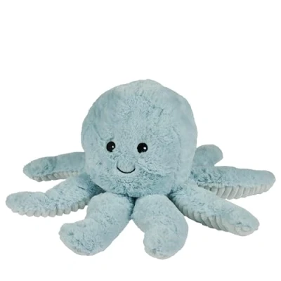 Abbildung von Warmies Plüsch Oktopus Mikrowellen Erwärmbarer Gewichteter Teddy mit französischem Lavendelduft, heißer oder kalter Weizensack für kühle Entspannung und warme Linderung