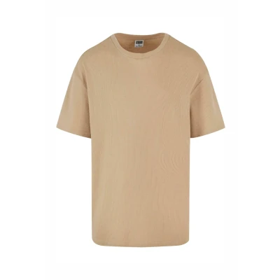 Abbildung von Urban Classics Waffle Tshirt basic, Herren, Größe: Small, Unionbeige