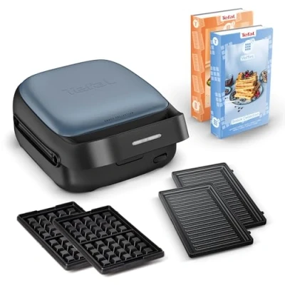 Abbildung von Tefal 2 in 1 Sandwichmaker »SW8674 Snack Collection«, 700 W, Antihaftbeschichtung, austauschbare Plattensets, inkl. Rezeptbuch