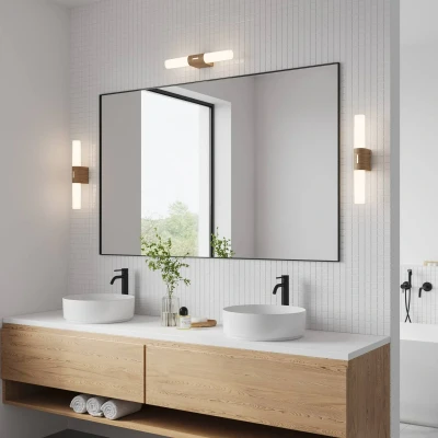 Abbildung von Nordlux LED Wandleuchte »Helva Double Basic«, 1 flammig, Leuchtmittel Modul fest integriert