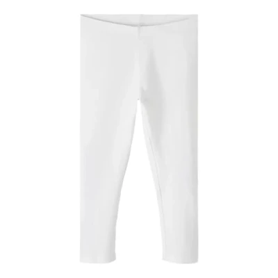 Abbildung von NAME IT Mädchen Nkfvivian Ff Noos Capri Leggings, Bright White, 158 EU