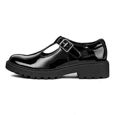 Abbildung von Geox Mädchen J Casey Girl E Ballerinas, Schwarz , 35 EU