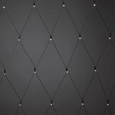 Abbildung von LED Lichternetz für außen, 150x250cm, bernstein