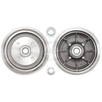 Abbildung von A.B.S. 3439 SC Bremstrommel mit integriertem magnetischen Sensorring 273 PEUGEOT: 208 I Hatchback