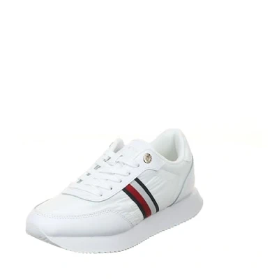 Abbildung von Tommy Hilfiger ESSENTIAL RUNNER GLOBAL STRIPES ( Laufschuhe Damen, Weiß (White), 38 EU
