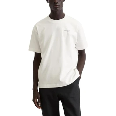 Abbildung von Marc O&#039;Polo Short Sleeve NEW Seasonal Artwork Tshirt print, Herren, Größe: XXL, Egg white