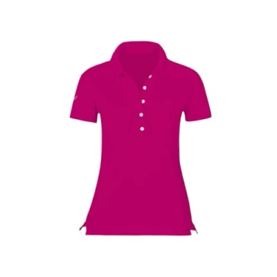 Abbildung von Trigema Damen 526611 Poloshirt, Violett (Magenta 030), 48 (Herstellergröße: XL)
