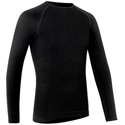 Abbildung von Gripgrab Unisex Expert sømløs 2nd udgave vinter cykel funktionel undertrøje langærmet termisk cyklin Funktionsunterhemd Langarm, Schwarz, M L EU
