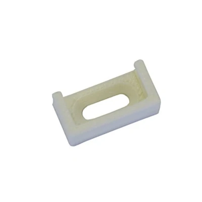 Abbildung von Gardinia Träger für Falzmontage weiß, Plastik, 1.5 x 1 0.5 cm, 4 Einheiten, 33420
