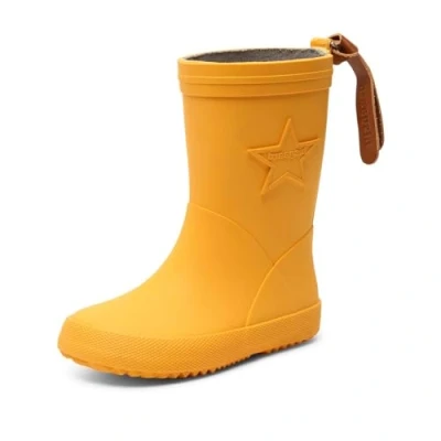 Abbildung von Bisgaard Unisex Kinder Rubber Boot Star Gummistiefel, Gelb, 26 EU Schmal