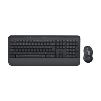 Abbildung von Logitech Signature MK650 Combo for Business, kabellose Maus und Tastatur, Logi Bolt, Bluetooth, SmartWheel, weltweit Zertifiziert, Windows/Mac/Chrome/Linux Graphit
