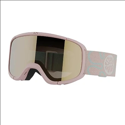 Abbildung von Salomon Rio Kinder Brille Ski Snowboarden, Kinderfreundliche Passform und Komfort, mehr Augenkomfort Haltbarkeit, Orange, Einheitsgröße