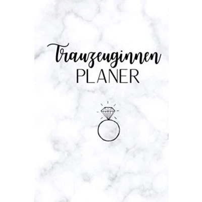 Abbildung von Trauzeuginnen PLANER: A5 Planer 120 Seiten Tagesplaner Hochzeitsplaner Junggesellenabschied planen Geschenk Brautjungfer Beste Freundin Aufgaben Trauzeugin