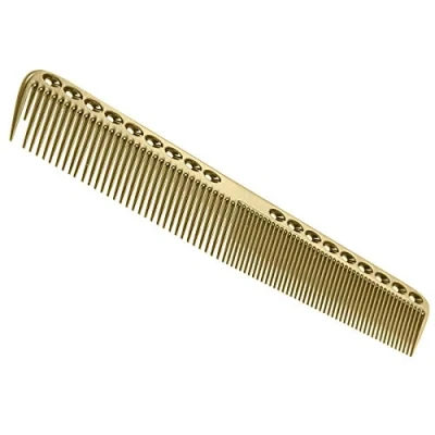 Abbildung von Professionelle Kämme Luftfahrt Aluminium Metallschneiden Kamm Haar Friseur Friseure Salon (Color : Silver, Size L)