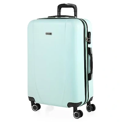 Abbildung von ITACA Koffer Groß 4 Räder Großer Leichte Reisekoffer mit Rollen Groß. für Flugzeuge Hartschale Geprüftem Schloss Trolley, Minzgrün