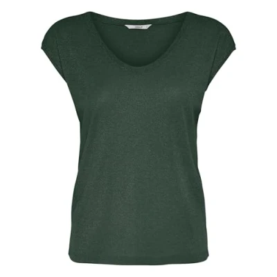 Abbildung von ONLY Onlvic Solid Bluse, Damen, Größe: 36, Deep teal
