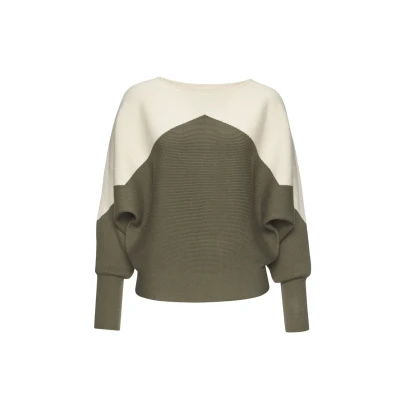 Abbildung von Lascana LS Pullover RUN Strickpullover, Damen, Größe: 40/42, Creme khaki