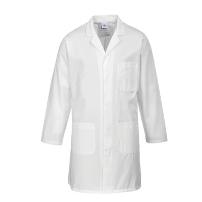 Abbildung von Portwest Standard Berufskittel, Größe: 4XL, Farbe: Weiß, 2852WHR4XL