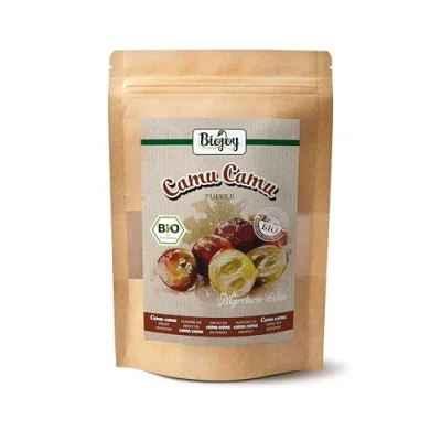 Abbildung von Biojoy BIO Camu Pulver (250 g), ohne Zusatzstoffe (Myrciaria dubia)