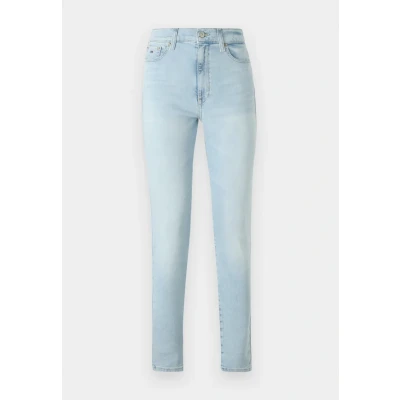 Abbildung von Tommy Jeans Sylvia Skinny Fit, Damen, Größe: 28x28, Denim ultra light