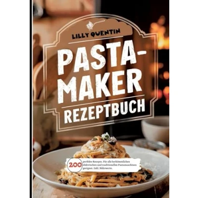 Abbildung von Pastamaker Rezeptbuch 200 perfekte Rezepte.: Für alle herkömmlichen elektrischen und traditionellen Pastamaschinen geeignet. Inkl. Nährwerte.