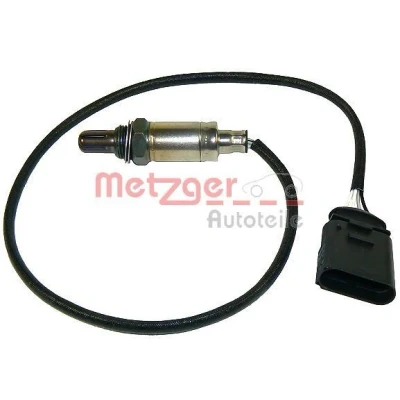Abbildung von METZGER 0893175 Lambdasonde ohne Adapter ORIGINAL ERSATZTEIL schwarz, braun VOLKSWAGEN: Polo IV Hatchback, GOLF 4, 3, AUDI: A4 B7 Avant