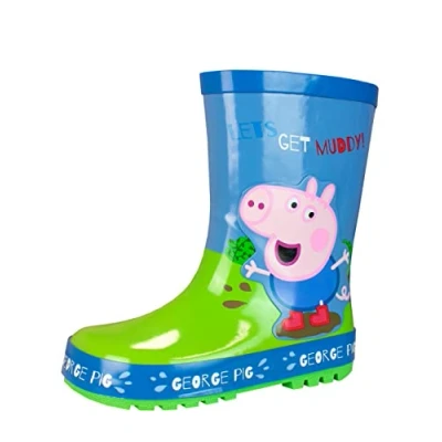 Abbildung von Peppa Pig Kinder Gummistiefel George Mehrfarbig 24