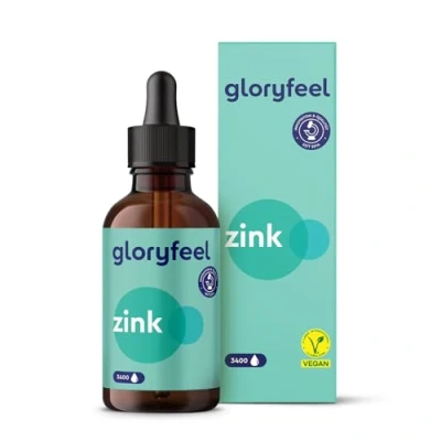 Abbildung von Zink Tropfen 100ml Premium: Sulfat (Ionisches Zink) 3.400 ohne Alkohol &amp; Vegan Essentielles Mineral für Knochen, Zellen und Immun Support* Laborgeprüft, Zusätze