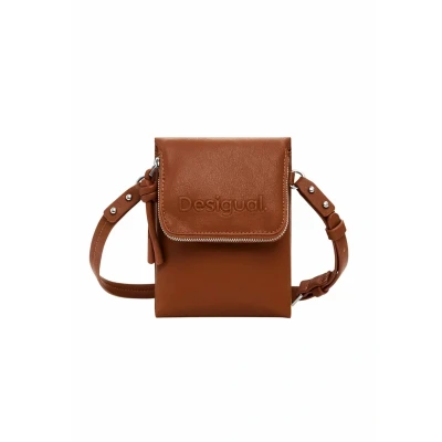 Abbildung von Desigual Phone Holder Umhängetasche, Damen, Größe: One Size, Brown