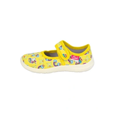 Abbildung von Beck Yellow Dream Hausschuh für Kinder, Größe: 23, Gelb Schuhe