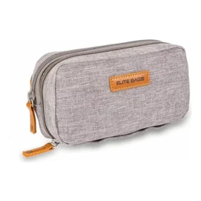 Abbildung von Elite Bags Kühlbeutel für Diabetiker, mehrere Fächer, Grau, 17 x 10 6 cm