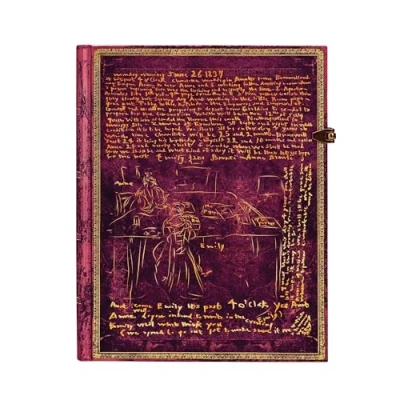 Abbildung von Paperblanks Faszinierende Handschriften Die Brontë Geschwister Notizbuch Ultra Unliniert Sonderausgabe (Special Edition), (230 x 180): Unlined