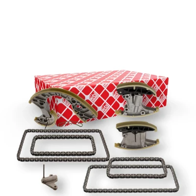 Abbildung von FEBI BILSTEIN 44488 Steuerkettensatz Simplex, Kette geschlossen AUDI: A6 C6 Avant, A4 B7 Saloon, VOLKSWAGEN: Touareg I