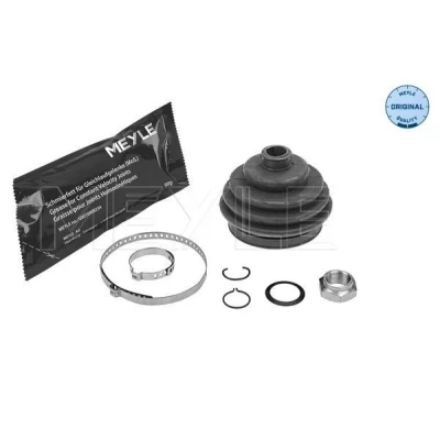 Abbildung von MEYLE 100 498 9022/R Achsmanschette radseitig, Vorderachse Gummi ORIGINAL Quality VOLKSWAGEN: Polo II Hatchback, GOLF 2, 3, AUDI: 80 B2 kfzteile,