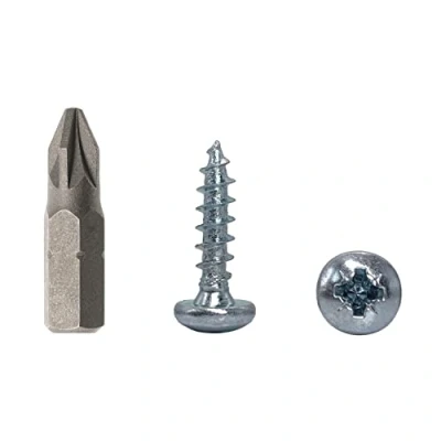 Abbildung von 250 Stück DIN 7981 Stahl verzinkt 5,0 x 20 mm Holzschrauben Spanplattenschrauben mit Flachkopf Universal Pozi Drive Schraube PZ Vollgewinde (250, mm)