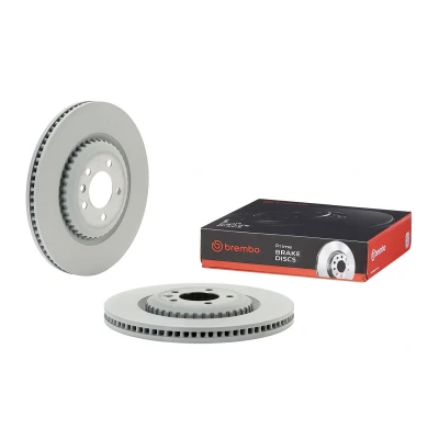 Abbildung von BREMBO Bremsscheibe LAND ROVER: Range Rover Sport, 4 370mm 30mm 5 innenbelüftet, zweiteilige hochgekohlt 09.D807.23 LR153550