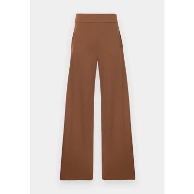Abbildung von JDY Jdylouisville Catia WIDE Stoffhose, Damen, Größe: XSx30, Cacao nibs