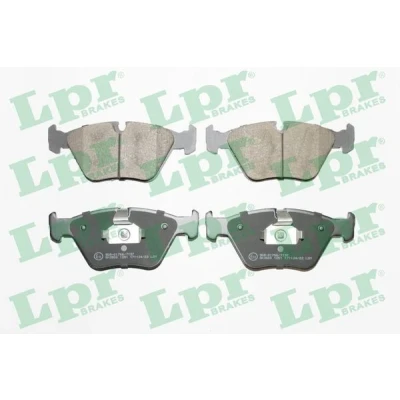 Abbildung von LPR 05P1251 Bremsbelagsatz BMW: 3 Saloon, X3, Touring