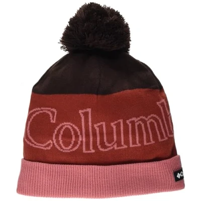 Abbildung von Columbia Unisex Polar Powder 2 Beanie Mütze, Coll Navy/Mountain Blue/Spice, Einheitsgröße