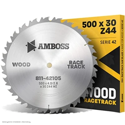 Abbildung von Amboss HM Kreissägeblatt Ø 500 mm x 4 30 mm/Wechselzahn (44 Zähne) grobe, schnelle Zuschnitte Brennholz &amp; Holzwerkstoffe