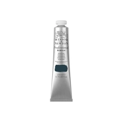 Abbildung von Winsor &amp; Newton 2337465 Professional Acrylfarbe in Künstlerqualität, hohe Farbbrillanz Deckkraft, Archivqualität, 200ml Tube Payne&#039;s Grau