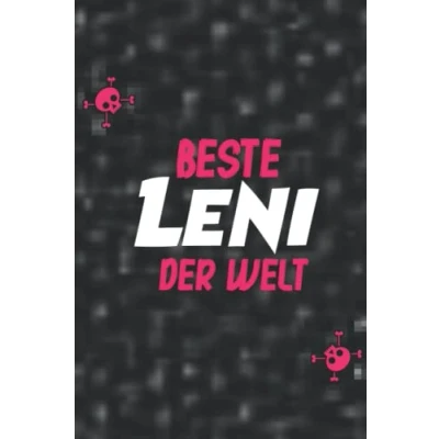 Abbildung von Die beste Leni der Welt: Liniertes Notizbuch Als Geschenk oder für Dich 🎁