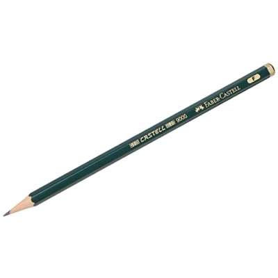 Abbildung von FABER Castell 119010 Bleistift 9000, Härtegrad F, 1 Stück