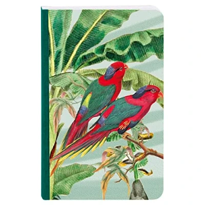 Abbildung von Clairefontaine 115764C Jungle harmony, Kladde 9x14 cm, 72 Blatt liniert, 90g, Motive sortiert, 1 Stück
