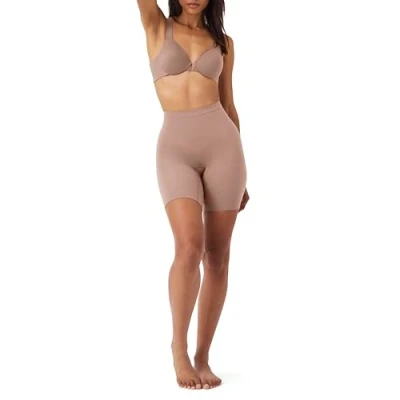 Abbildung von Spanx Power Short Shapewear, Damen, Größe: 34 36, Café au lait