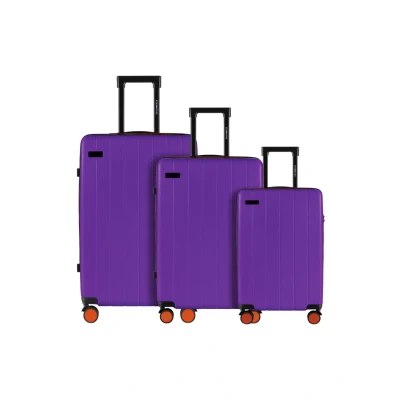 Abbildung von Eternitive 3 PACK Kofferset, Größe: One Size, Purple