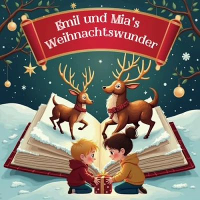 Abbildung von Emil und Mia&#039;s Weihnachtswunder: Eine Herzergreifende Weihnachtsgeschichte für Kinder ab 2 Jahren mit dem Weihnachtsmann, Weihnachtsbuch Kinder, Buch Kleinkinder Weihnachten